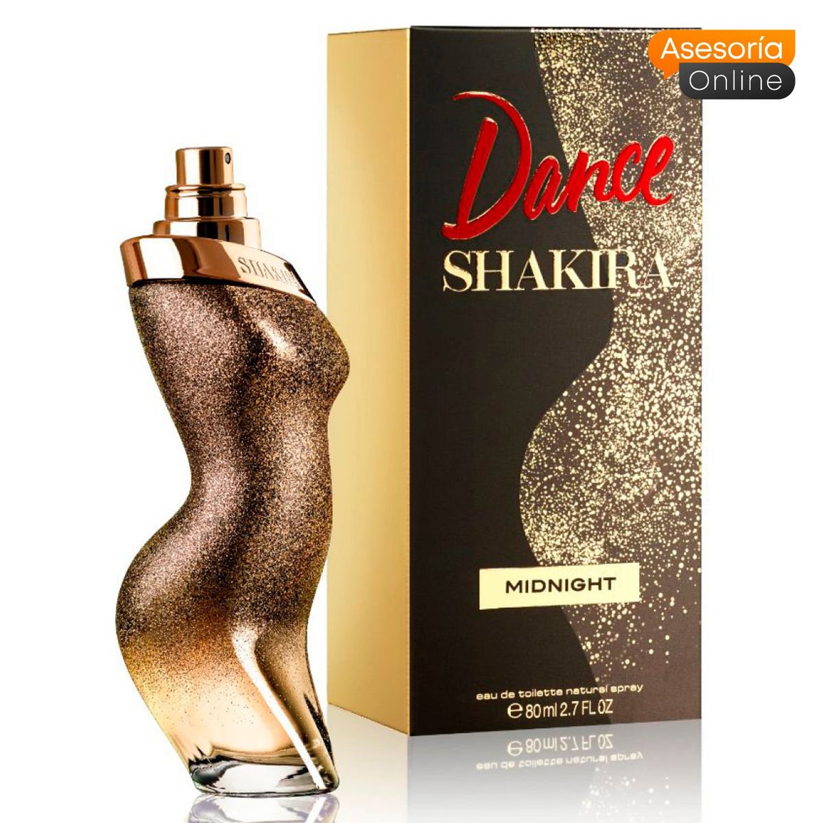 SHAKIRA - Perfume Mujer Dance Midnight Edt 80 Ml Shakira
