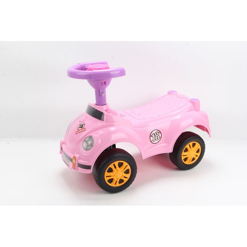 GENERICO - Andador Para Bebés Corre Pasillo Auto Montable Rosa
