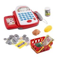 GENERICO - Caja Registradora Juguete Para Niños Accesorios Minimarket