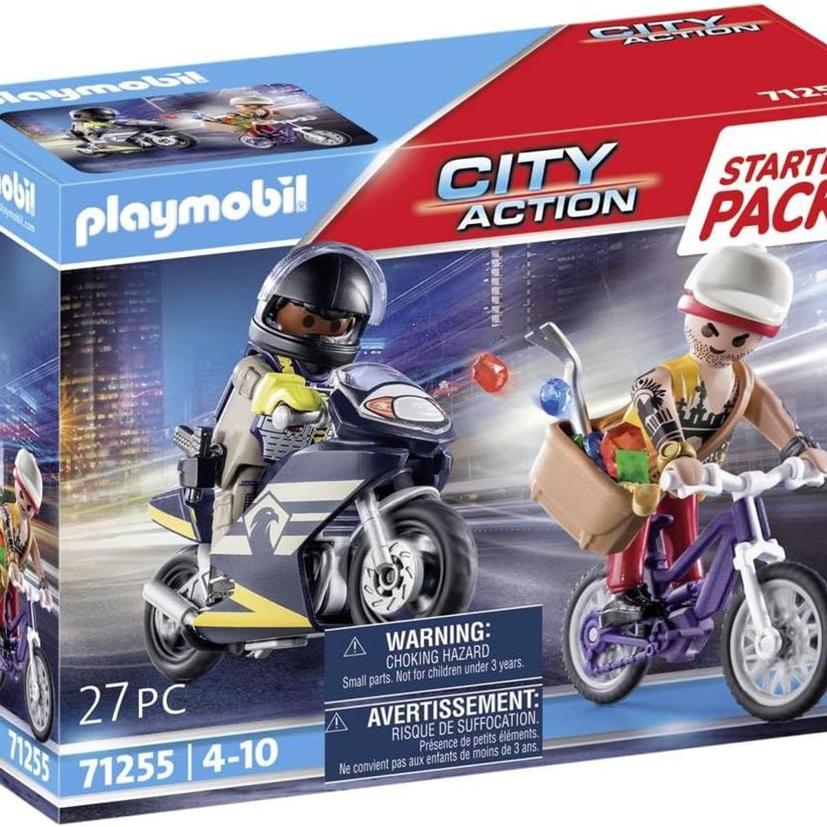 PLAYMOBIL - PLAYMOBIL PAQUETE DE INICIO DE FUERZAS ESPECIALES Y LADRONES PM71255