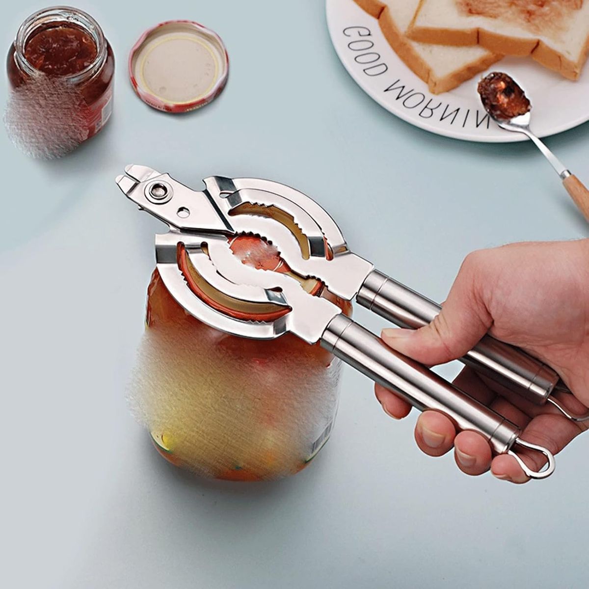 GENERICO - Abridor De Tapas Mango Ovalado