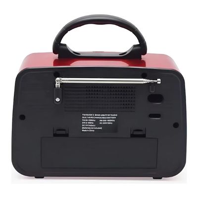 Imagen 2 del producto Radio Linterna Portátil Bluetooth Recargable Y A Pilas Retro