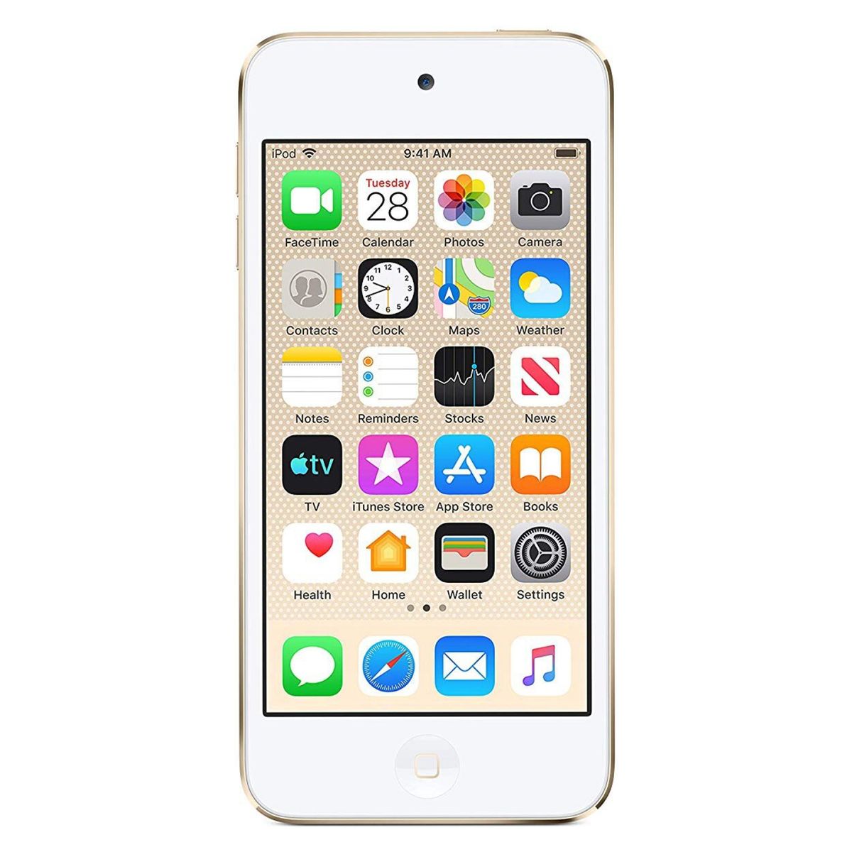 APPLE - Apple iPod touch Bluetooth Wi Fi 32GB Dorado