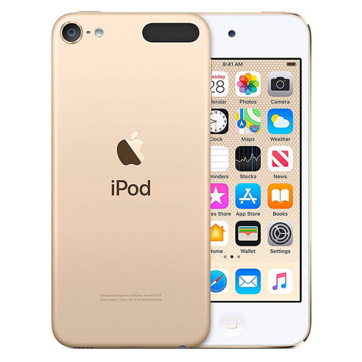 APPLE - Apple iPod touch Bluetooth Wi Fi 32GB Dorado