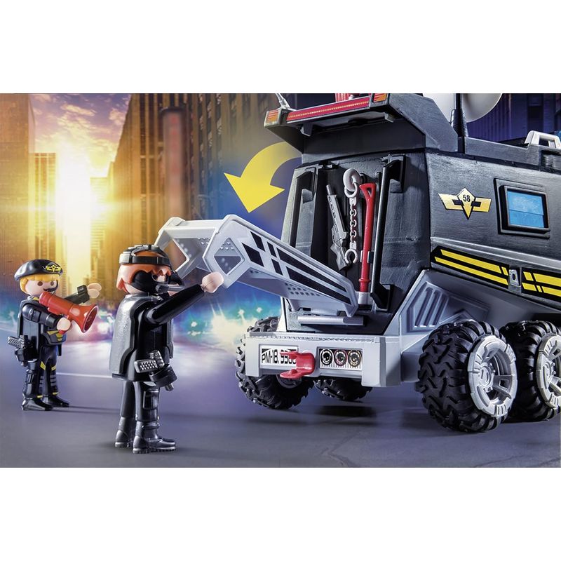 PLAYMOBIL - PLAYMOBIL VEHICULO CON LUZ LED Y MODULO DE SONIDO PM9360
