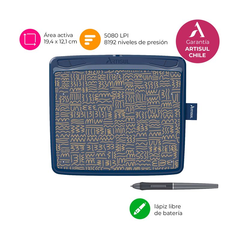 ARTISUL - Tableta Gráfica Digitalizadora Artisul A801