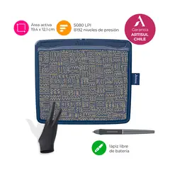 ARTISUL - Tableta Gráfica Digitalizadora A801 con Guante