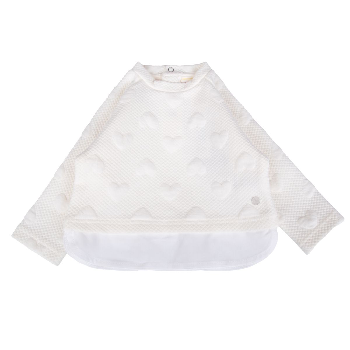 PILLIN - Polerón Bebe  Blanco Pillin  PVB517-25CRU