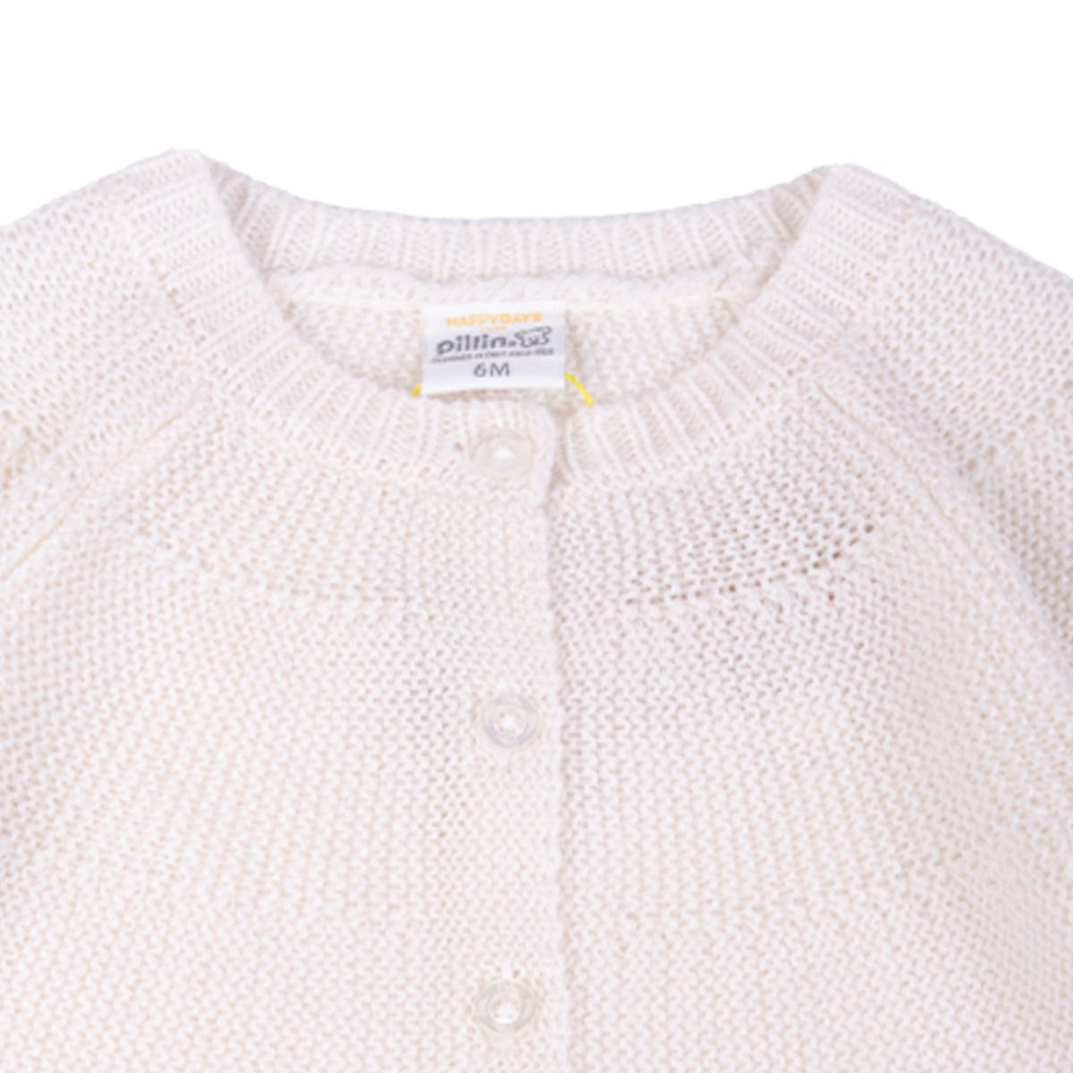 PILLIN - Polerón Bebe  Blanco Pillin  PVB517-25CRU