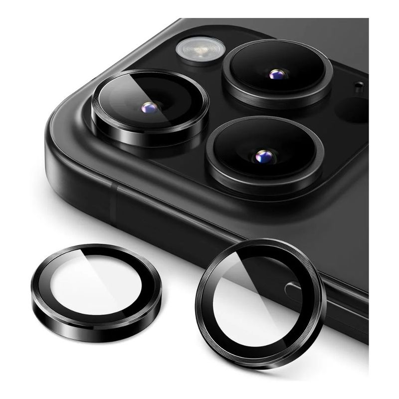 GENERICO - Vidrios Protectores Lentes Para iPhone 16 Pro / 16 Pro Max