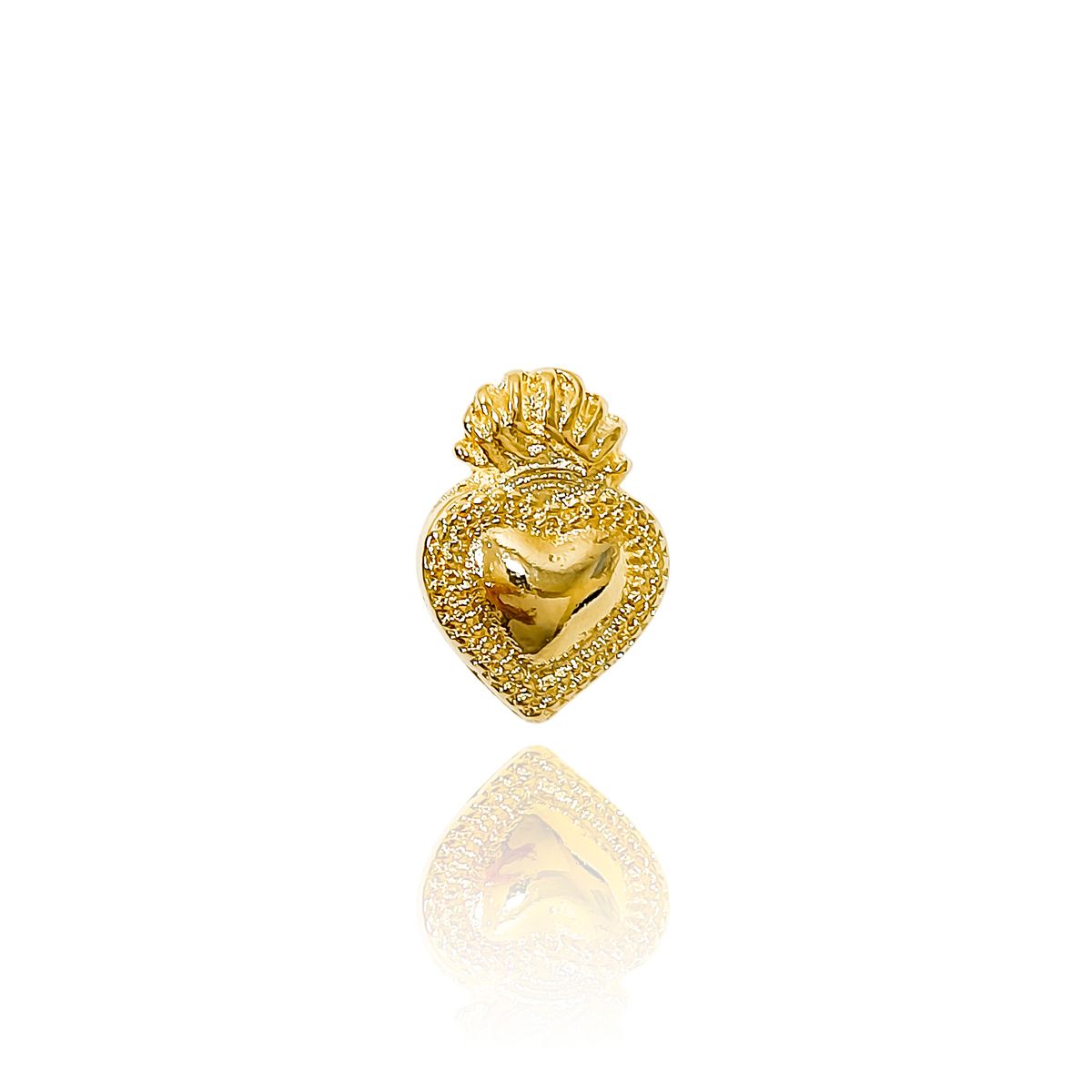 COGGIOLA - Colgante Corazón Detente Mini Enchapado Oro 18K