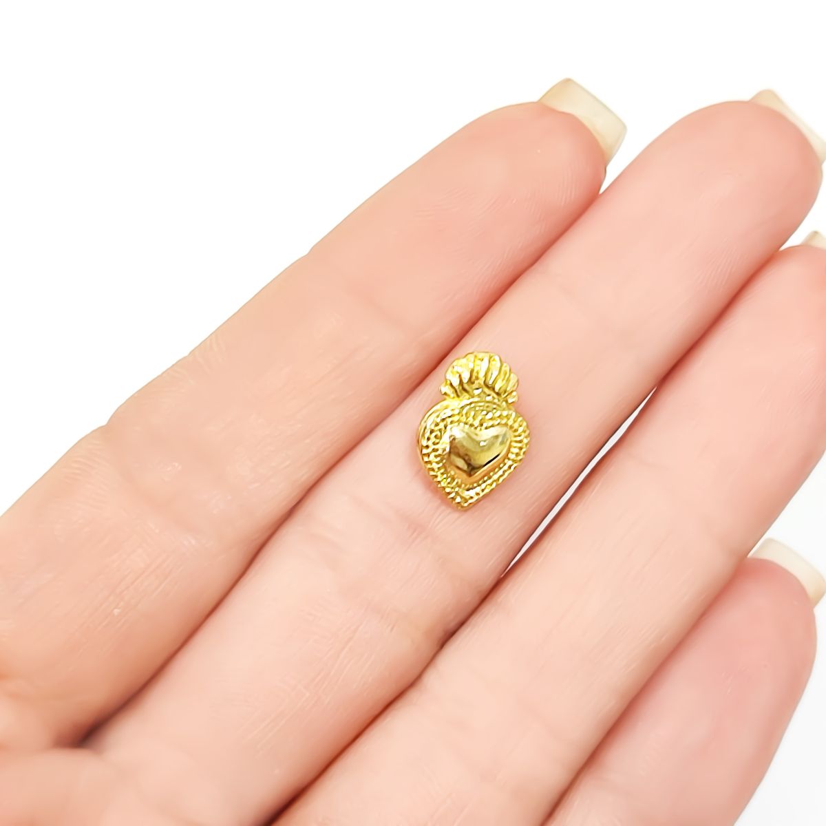 COGGIOLA - Colgante Corazón Detente Mini Enchapado Oro 18K