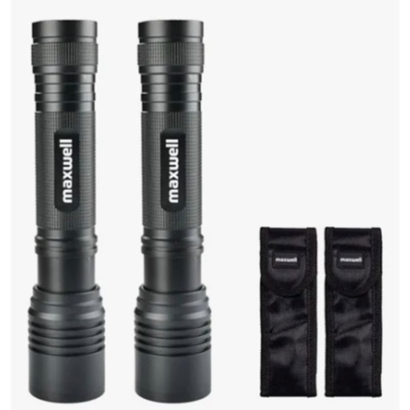 ATLAS - Linterna Led Tactica Set De 2