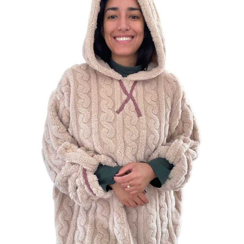 UNICO DISEÑO - Polerón Unisex Polar Oversize