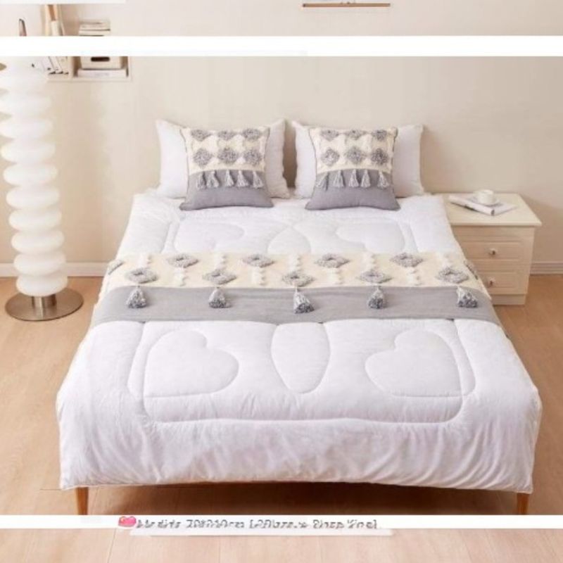 ANGELES DEL HOGAR - PIECERA SOLA BORDADA 70X210CM
