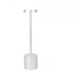 GENERICO - Lámpara De Mesa Recargable Lámpara Inalámbrica Lampara Led Gris