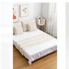 ANGELES DEL HOGAR - PIECERA SOLA BORDADA 70X210CM