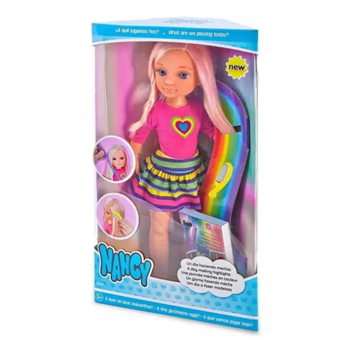 FAMOSA - Muñeca Nancy Un Día Haciendo Mechas
