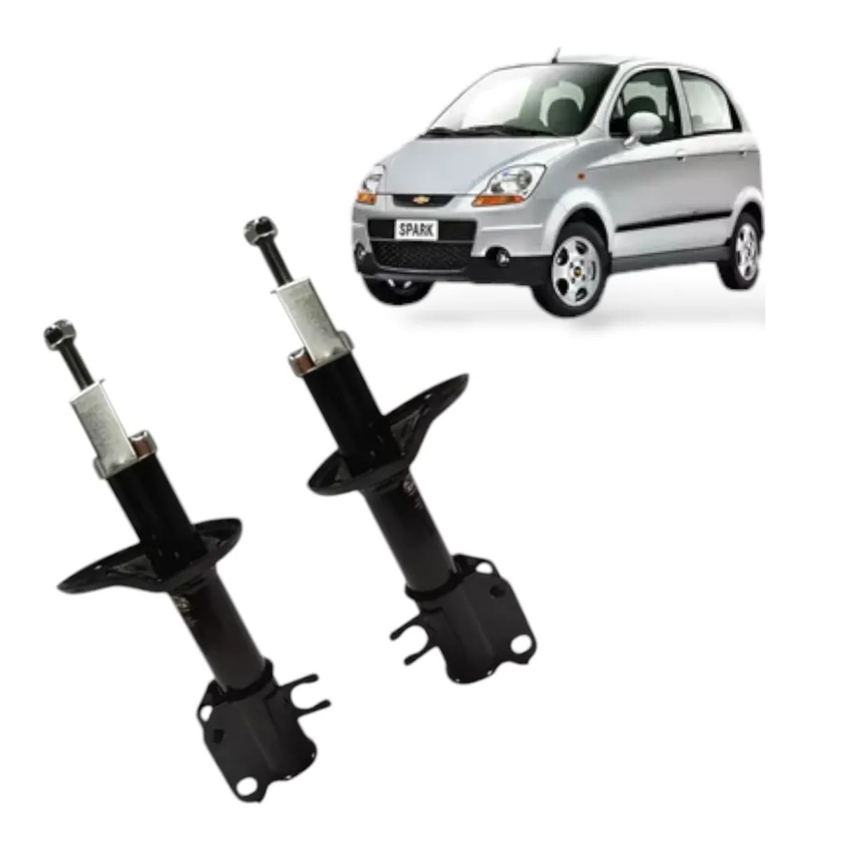 GENERICO - Amortiguadores Delanteros Chevrolet Spark LT 2006 - 2011