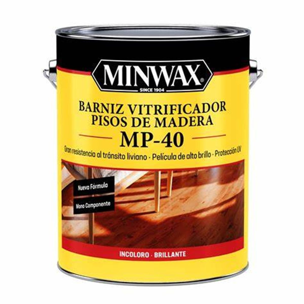 SHERWIN WILLIAMS - Barniz Vitrificante Pisos De Madera MP40 Galon