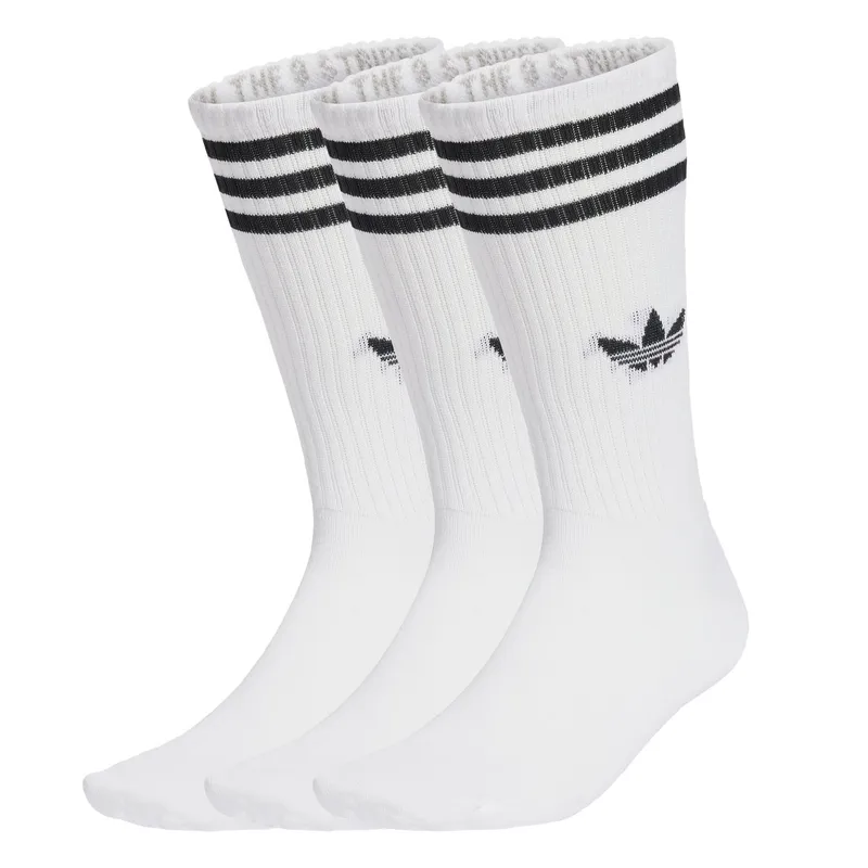 ADIDAS - Calcetines de 3 Tiras a media pantorrilla 3 Pares