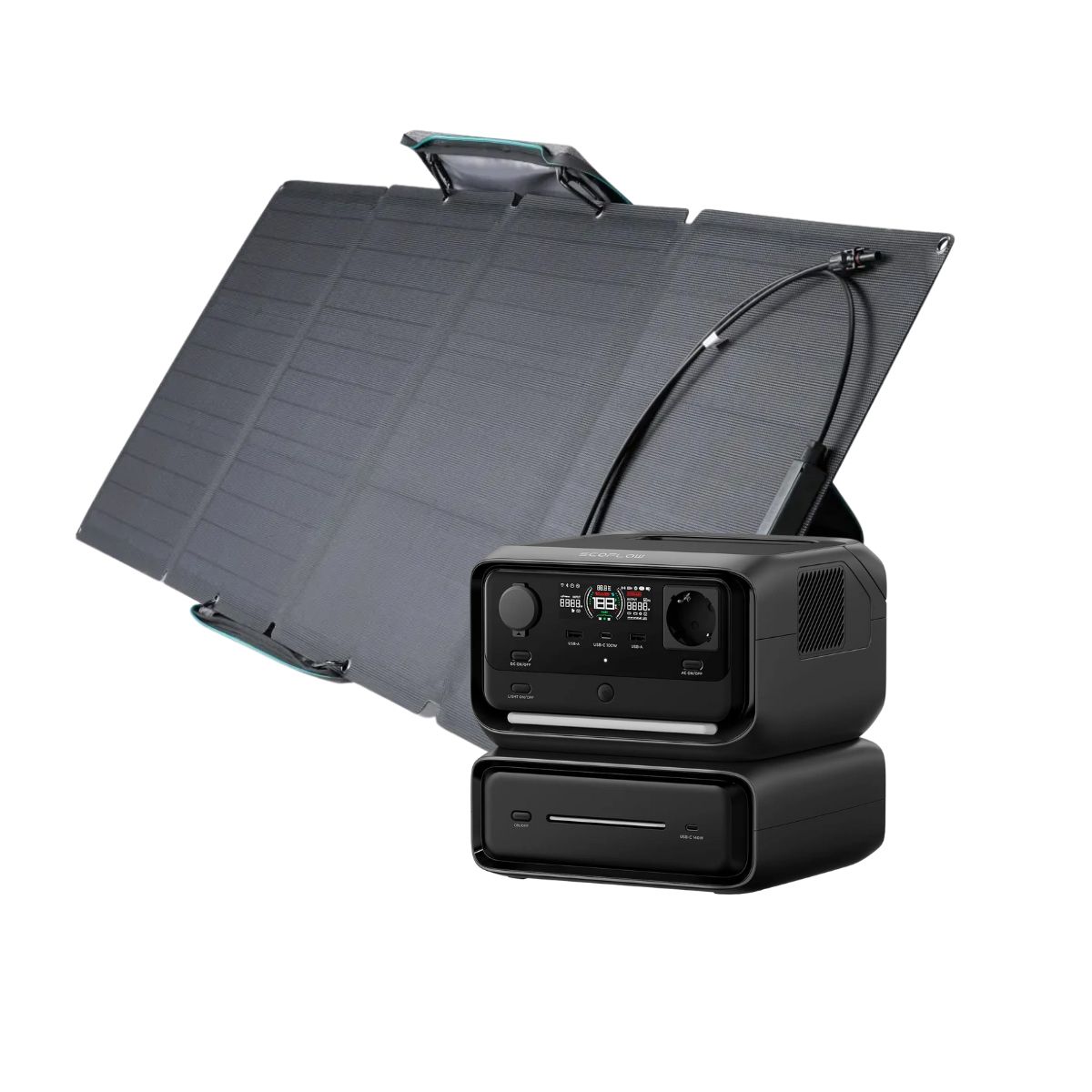 ECOFLOW - EcoFlow Generador River 3 Max + Panel Solar 110W