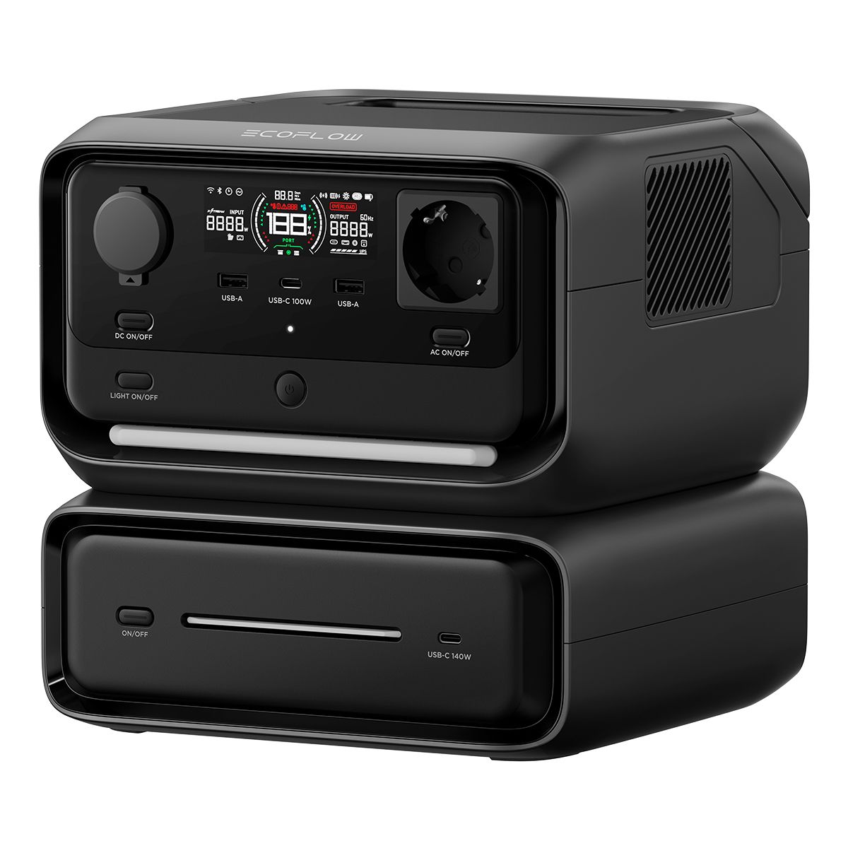 ECOFLOW - EcoFlow Generador River 3 Max + Panel Solar 110W