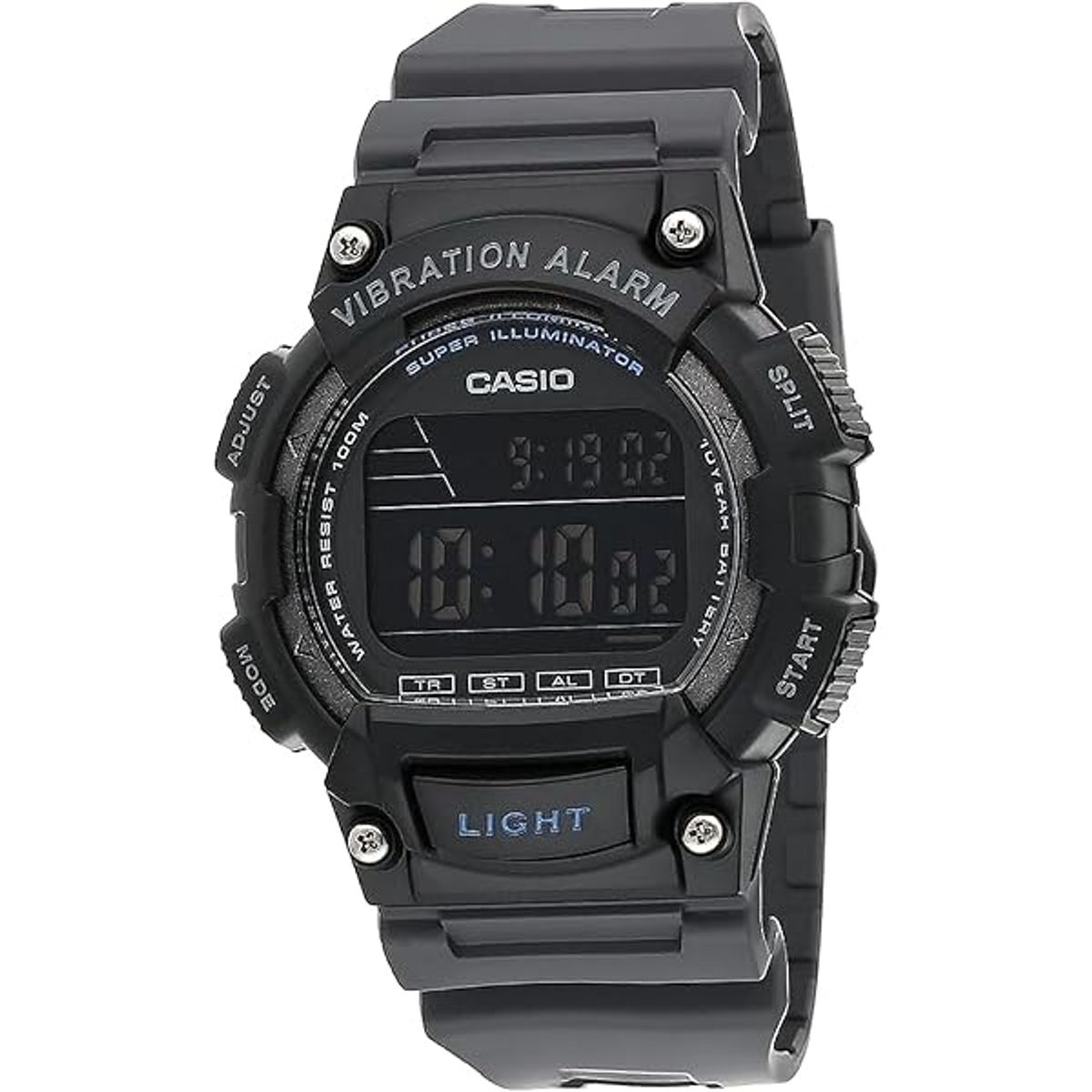 CASIO - RELOJ CASIO W736H-8BV HOMBRE DEPORTIVO ALARMA VIBRACION
