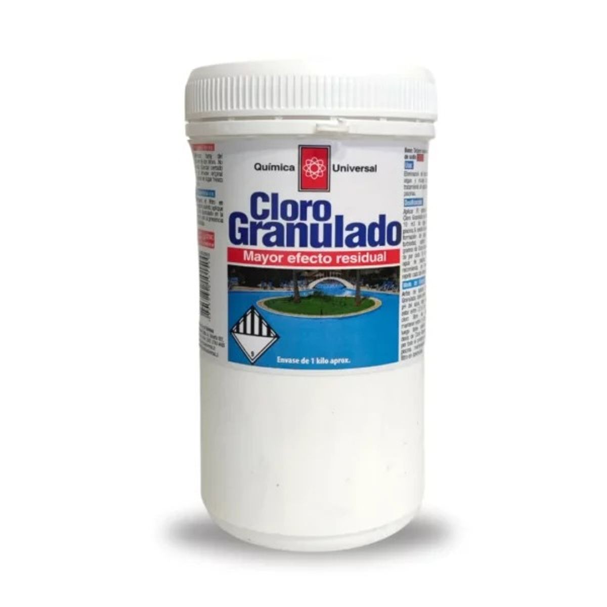 QUIMICA UNIVERSAL - Cloro Granulado Química Universal 1 Kg