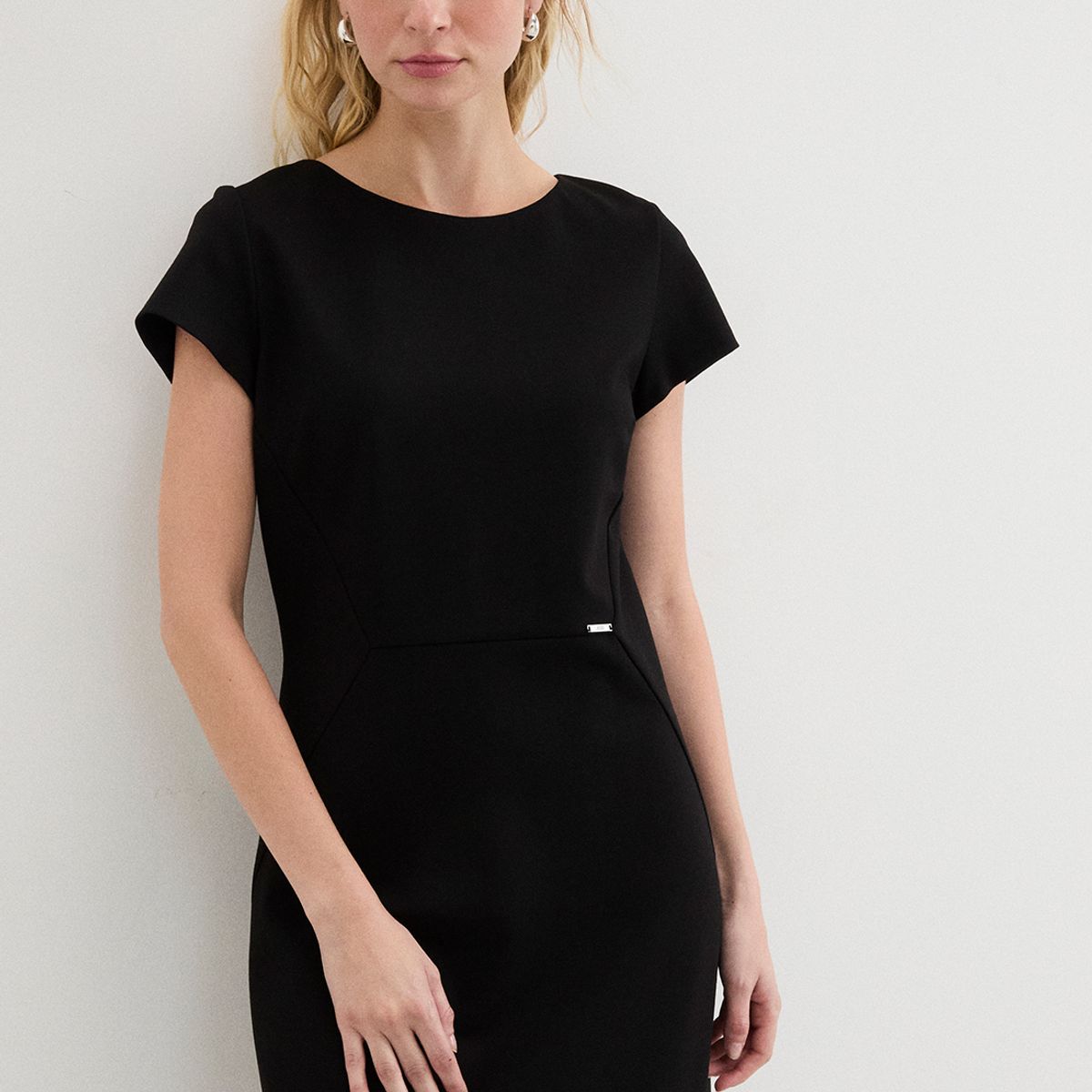 ASH - Vestido Corto Negro Mujer Ash