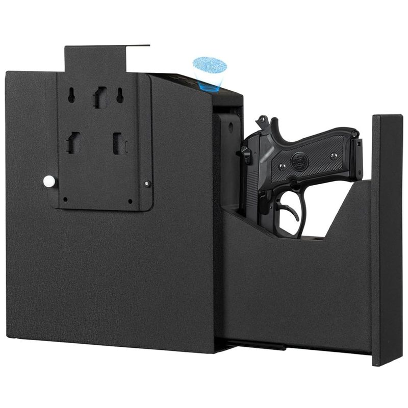 GENERICO - Caja Fuerte Biométrica Clave Llave para Armas Cortas Pistola