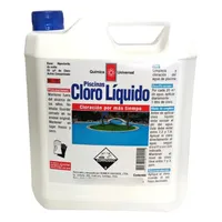 Cloro Para Piscina Liquido 5 Litros Rápido Química Universal