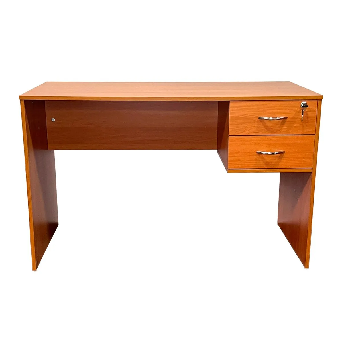 AGM - Escritorio 120cm con 2 Cajones Peral