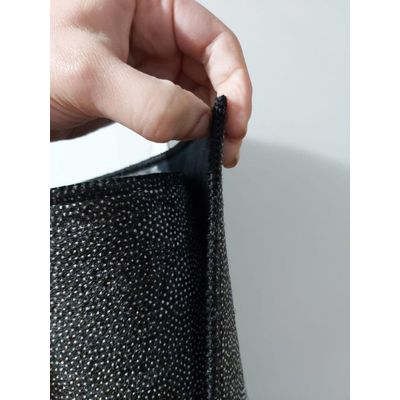 Imagen 2 del producto ALFOMBRA CUADRO MARRON 160X200 DELGADA ANTIDESLIZANTE WM