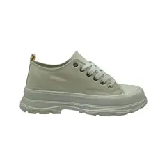 HERIEL - Zapatilla Blanca Plataforma Mujer