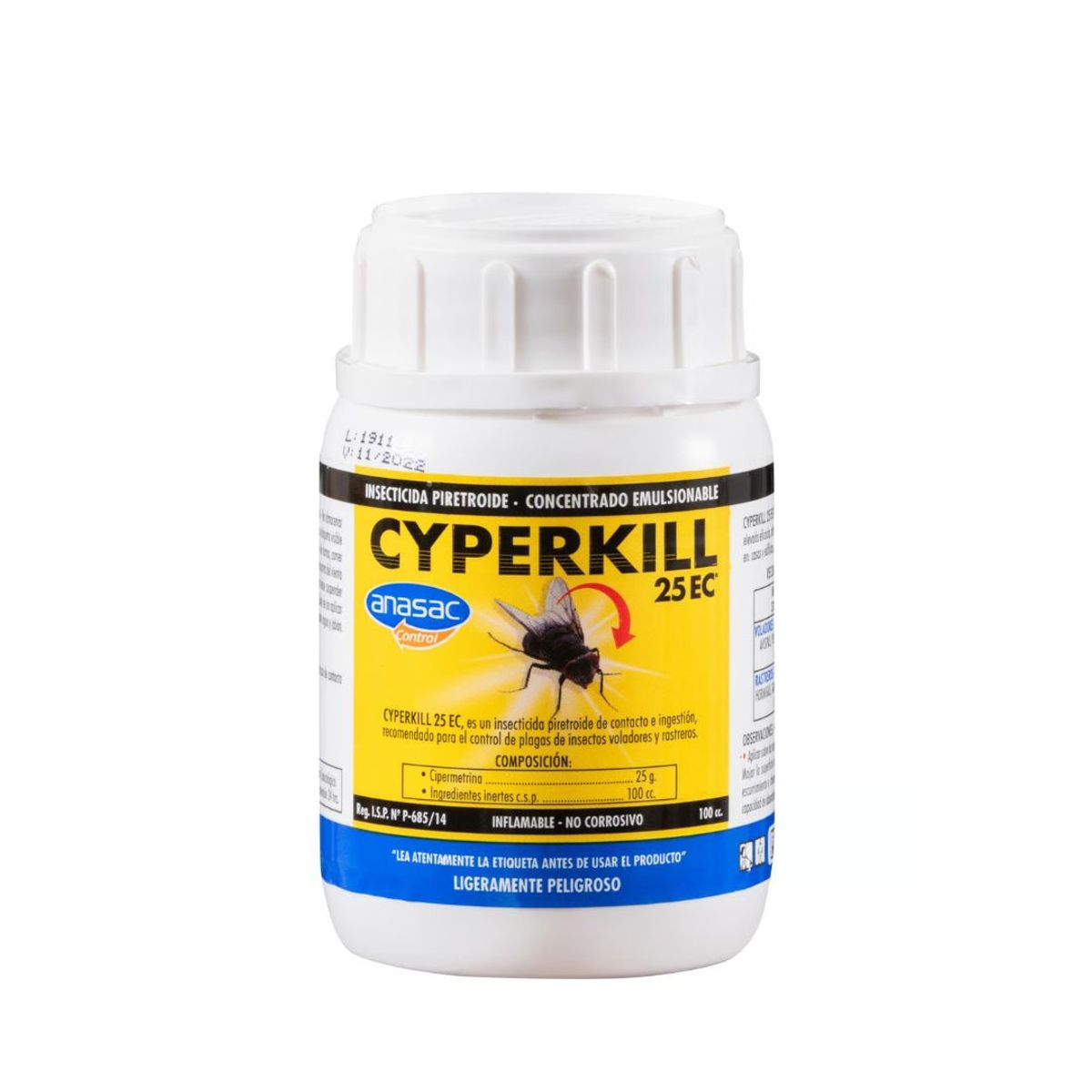 ANASAC - Cyperkill 25ec Anasac 100cc Insecticida