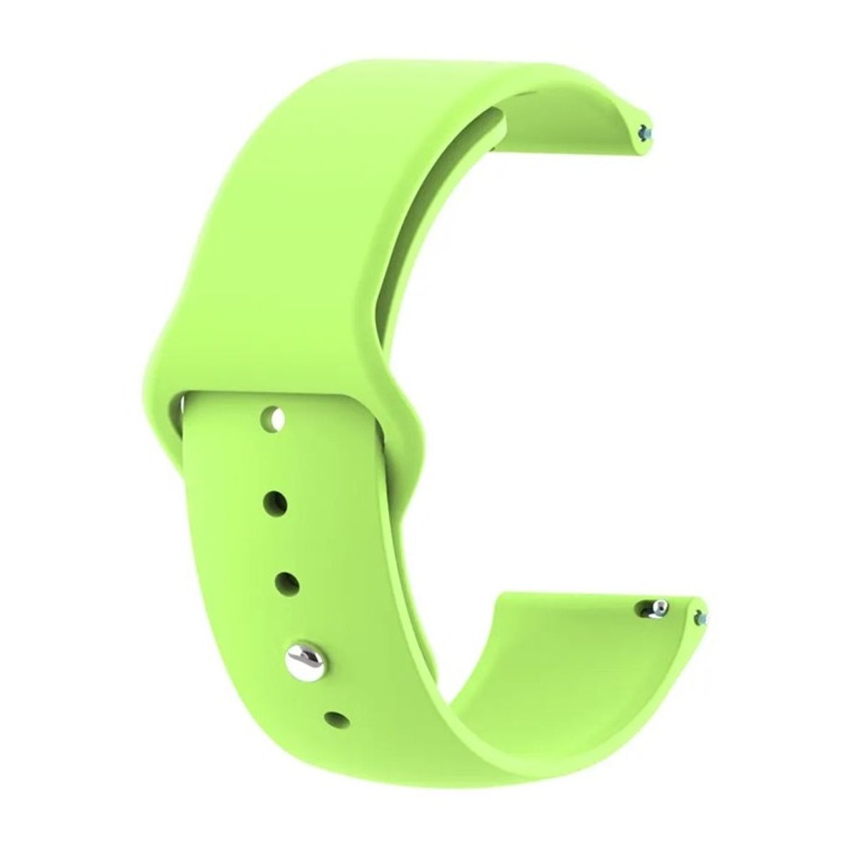 GENERICO - Correa Sport Compatible Samsung Watch Active 1-2 Verd L 20mm