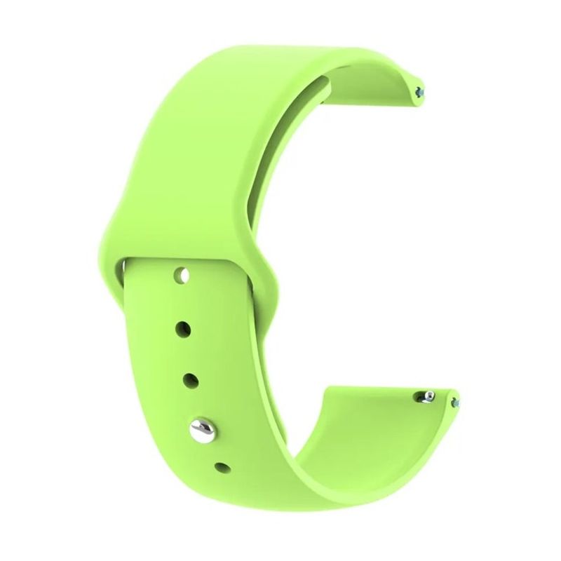 GENERICO - Correa Sport Compatible Samsung Watch Active 1-2 Verd L 20mm