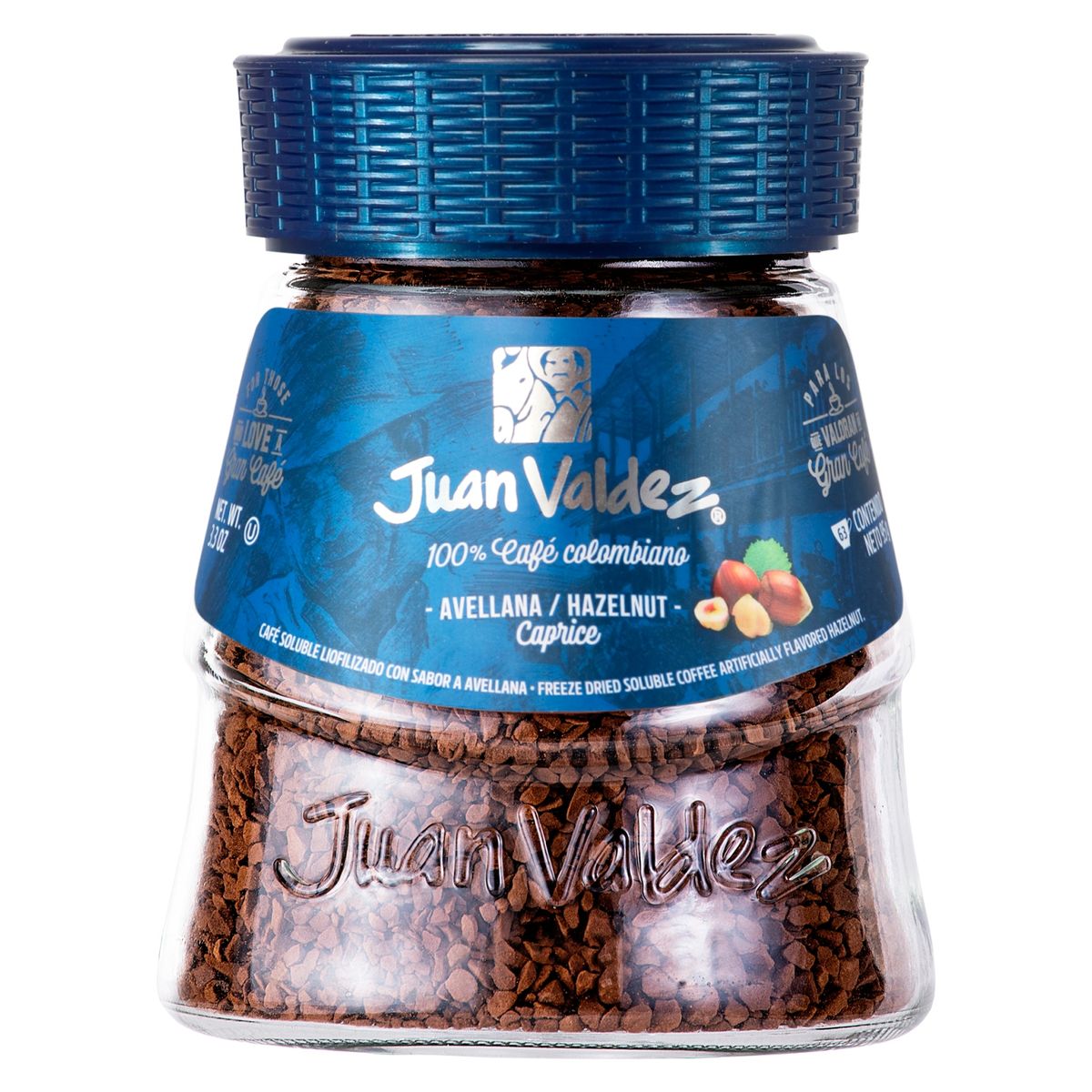 JUAN VALDEZ - Café Soluble Liofilizado Avellana 95 Gr Juan Valdez