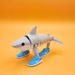 GENERICO - Figura de Acción Tralalero Tralalá - Tiburón Brainroot Articulado Multicolor