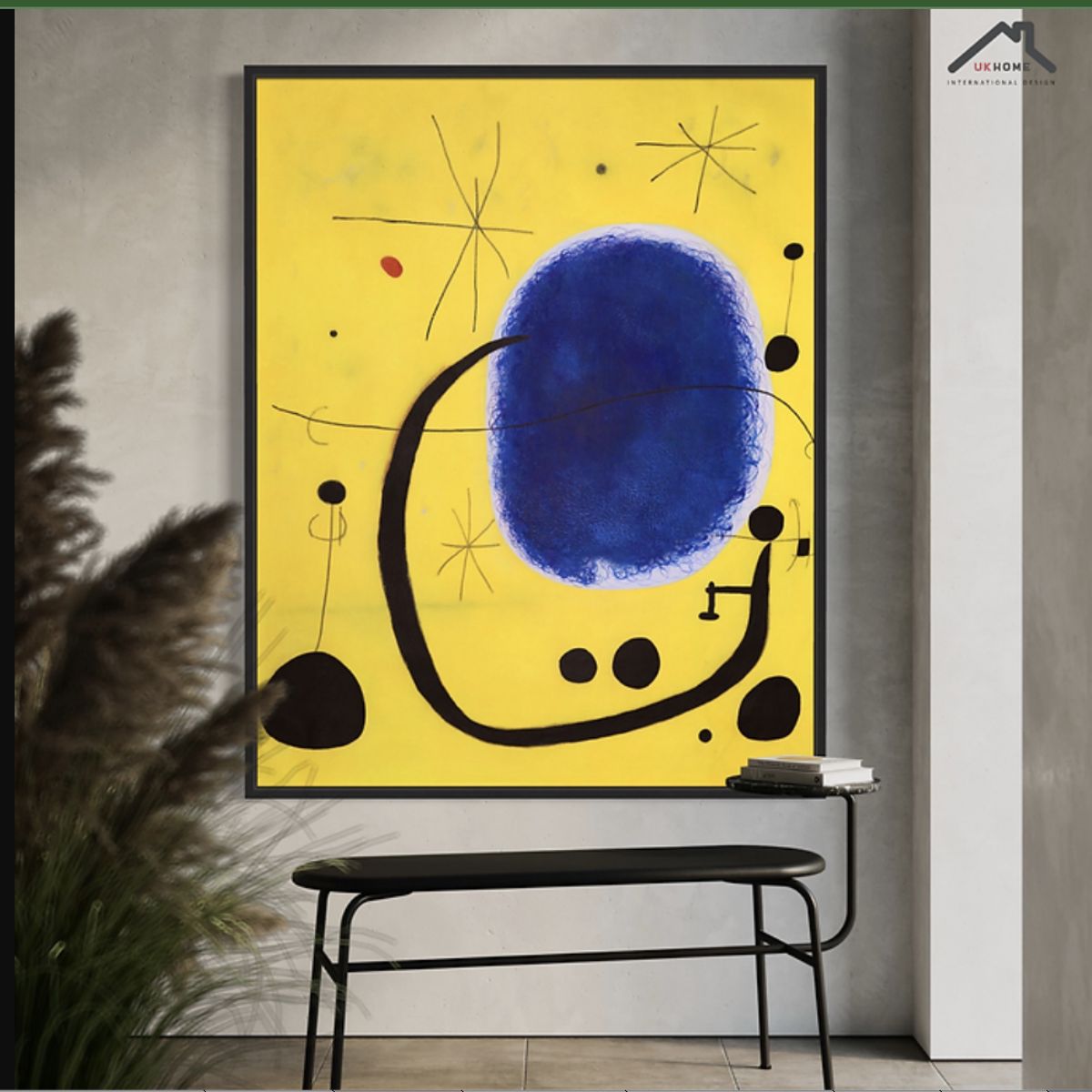 GENERICO - Cuadro decorativo abstracto 120 x 150