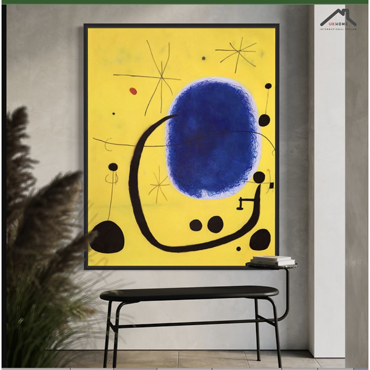 GENERICO - Cuadro decorativo abstracto 120 x 150