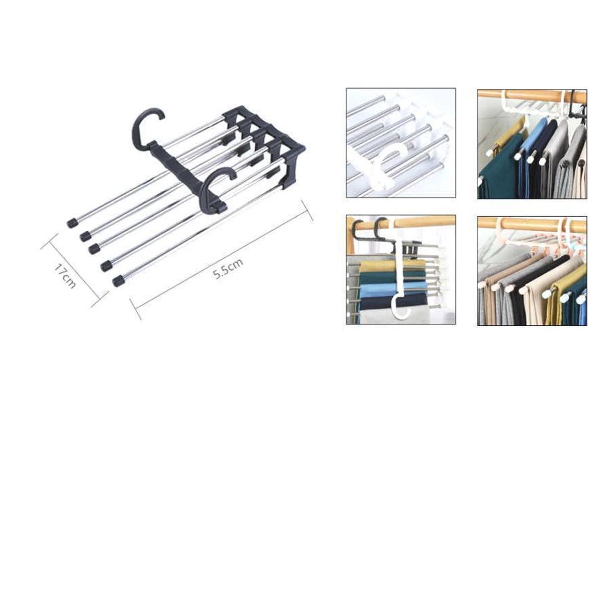 GENERICO - Colgador de Pantalones Organizador