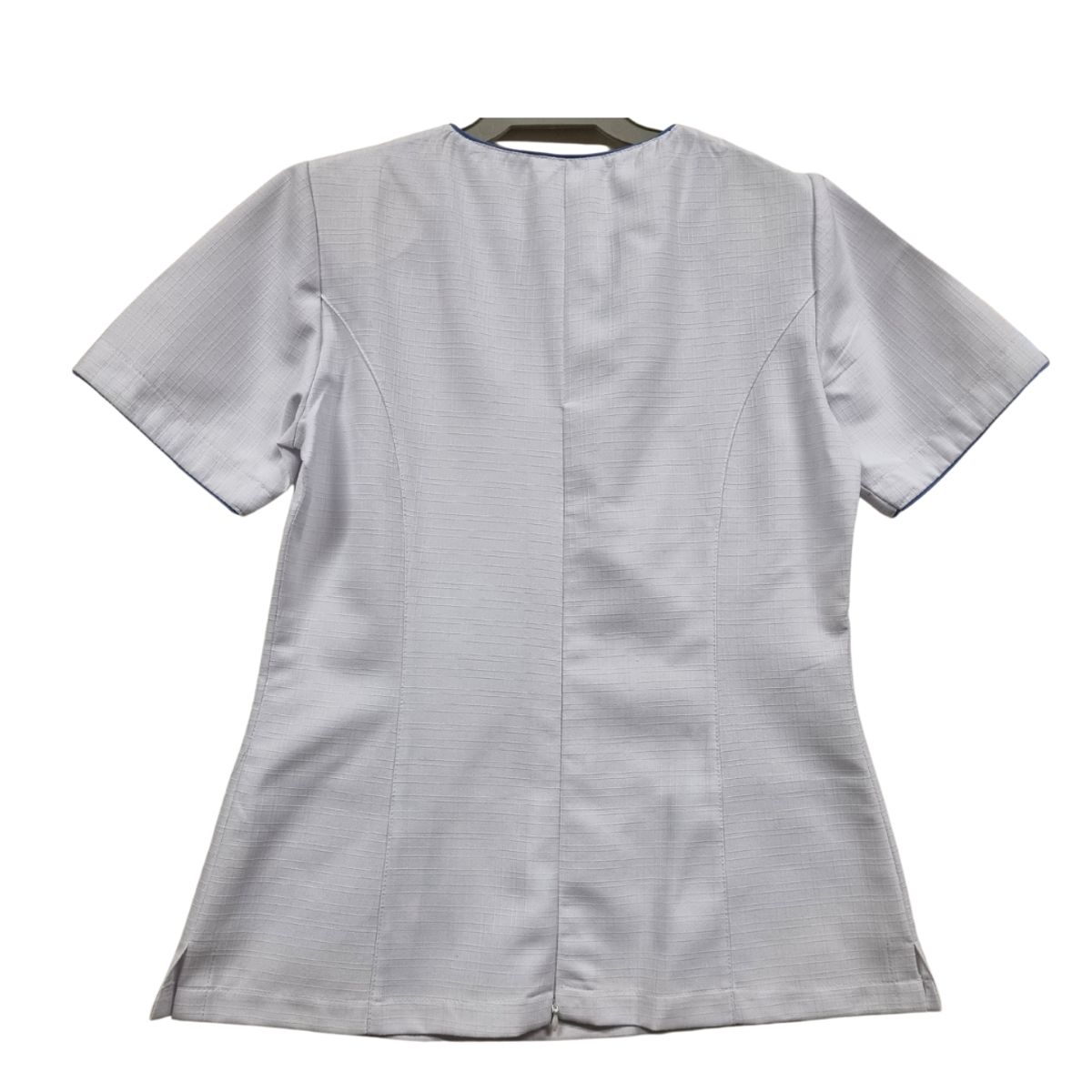 90 GRADOS - Chaquetilla Blanca con Ribetes Azules Para Mujer…