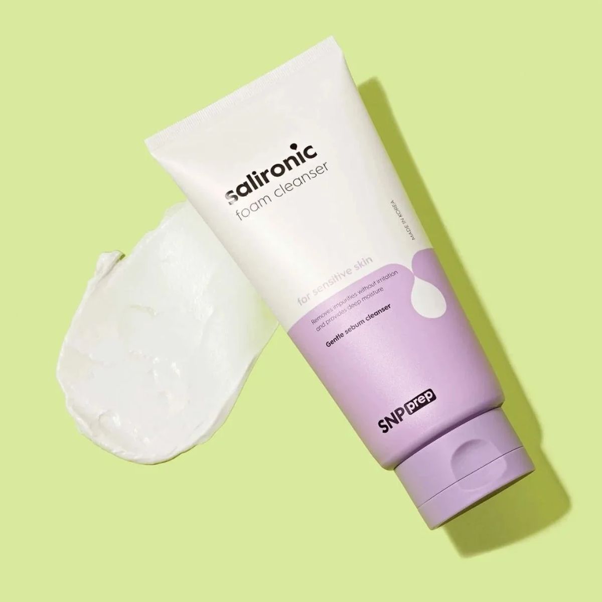 SNP New Power - Limpiador Gel TIAM Snail & Azulene pH Bajo 200ml Piel Rosácea Sensible