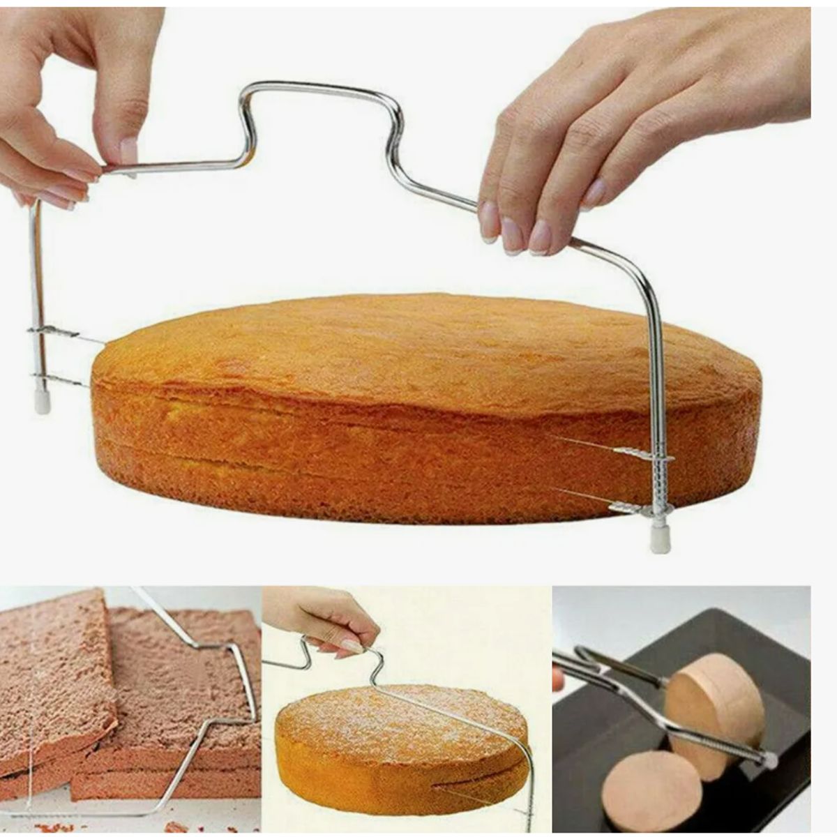 GENERICO - Cortador Nivelador Para Pastel Tortas Rebanador Cocina