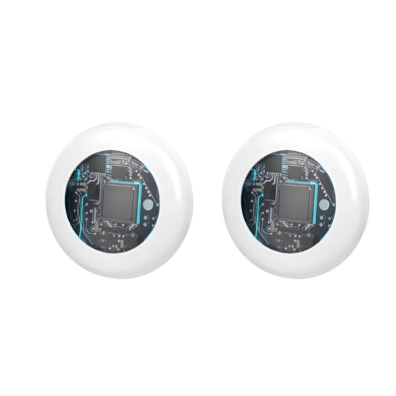 GENERICO - Combo 2 GPS AirTag Apple - Rastreo Inteligente en Doble Pack