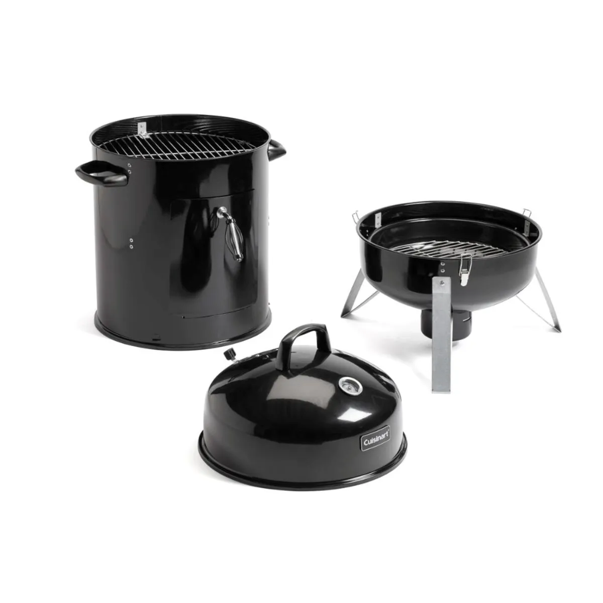 CUISINART - Ahumador de Carbón Vertical 16 de Cuisinart
