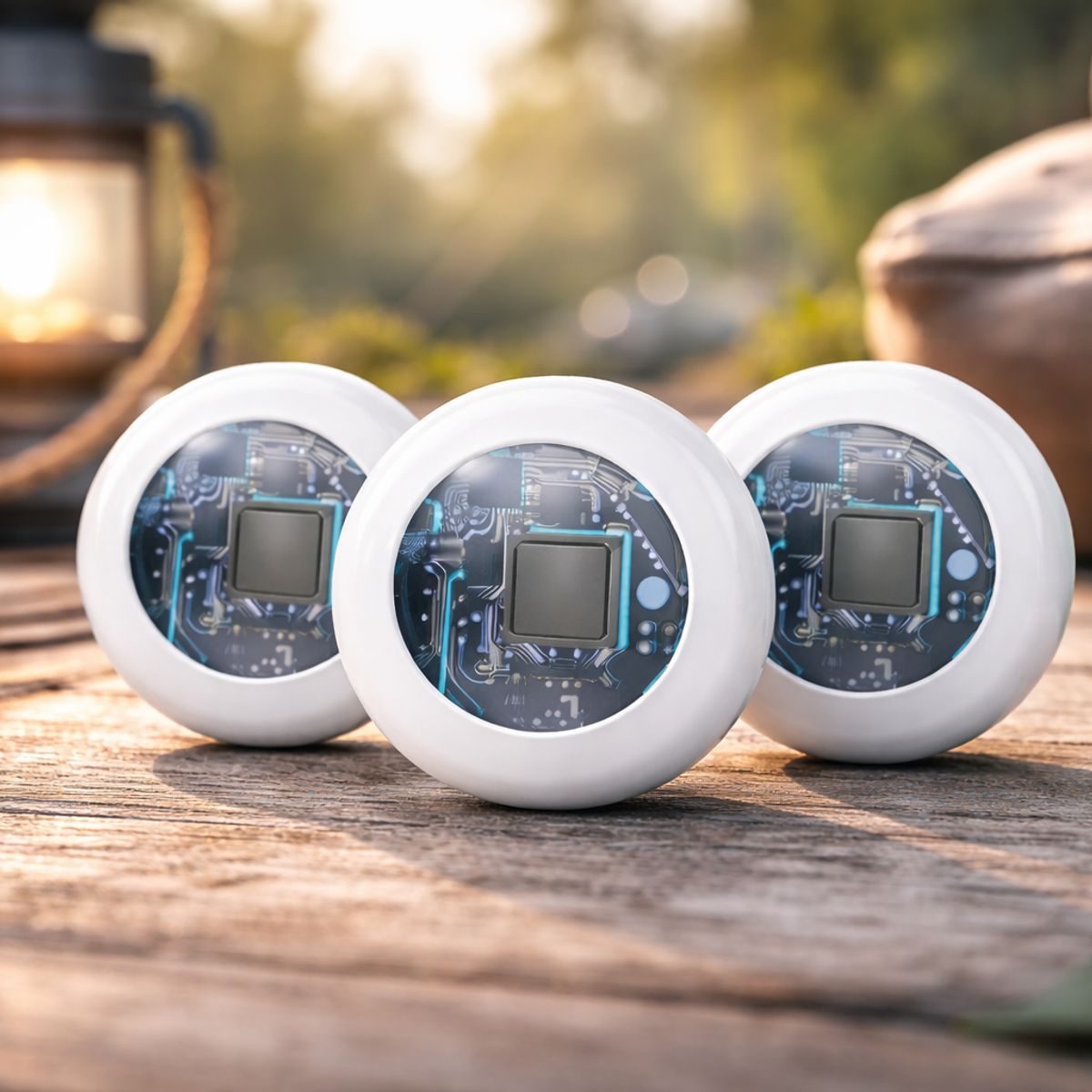 GENERICO - Combo 3 Localizadores de Rastreo Global Compatibles con Apple