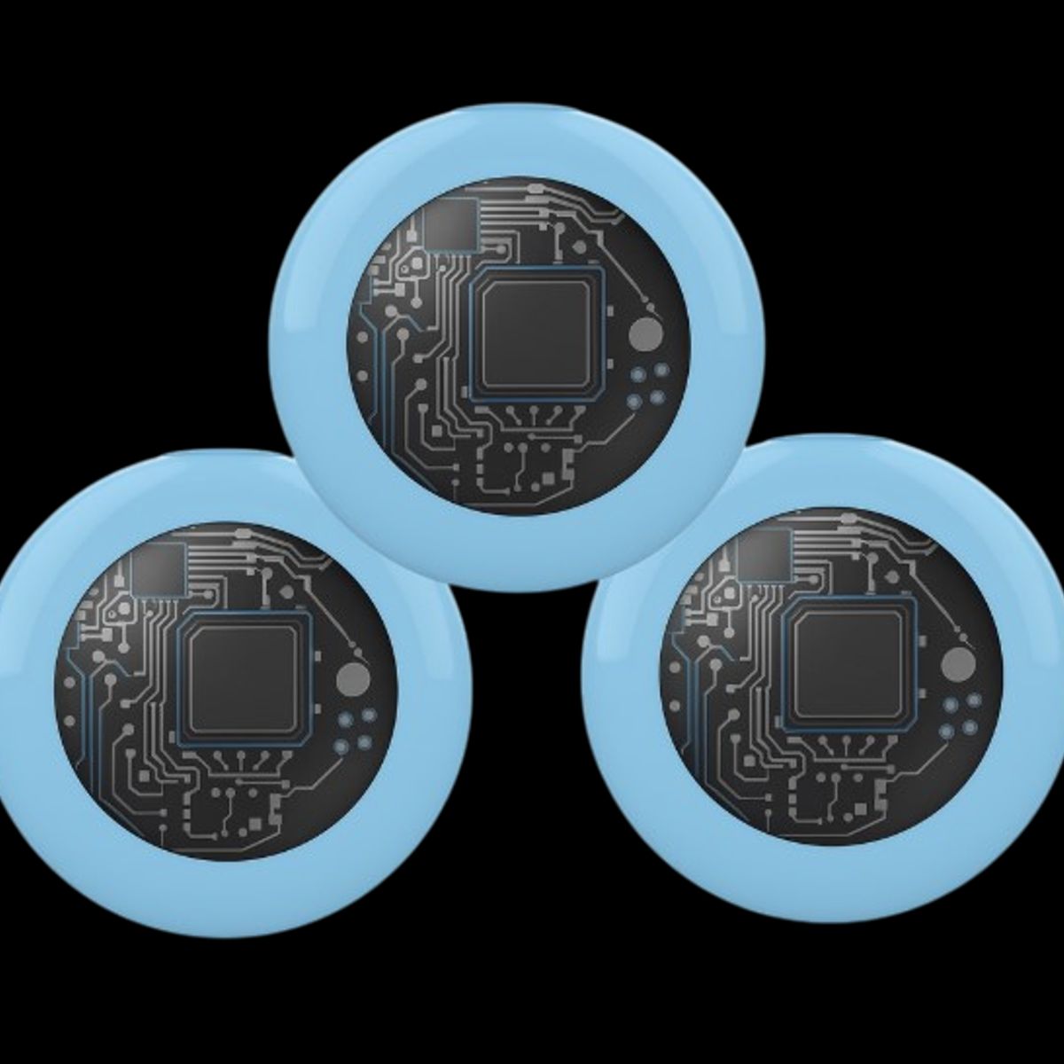 GENERICO - Combo 3 Localizadores de Rastreo Global Compatibles con Apple